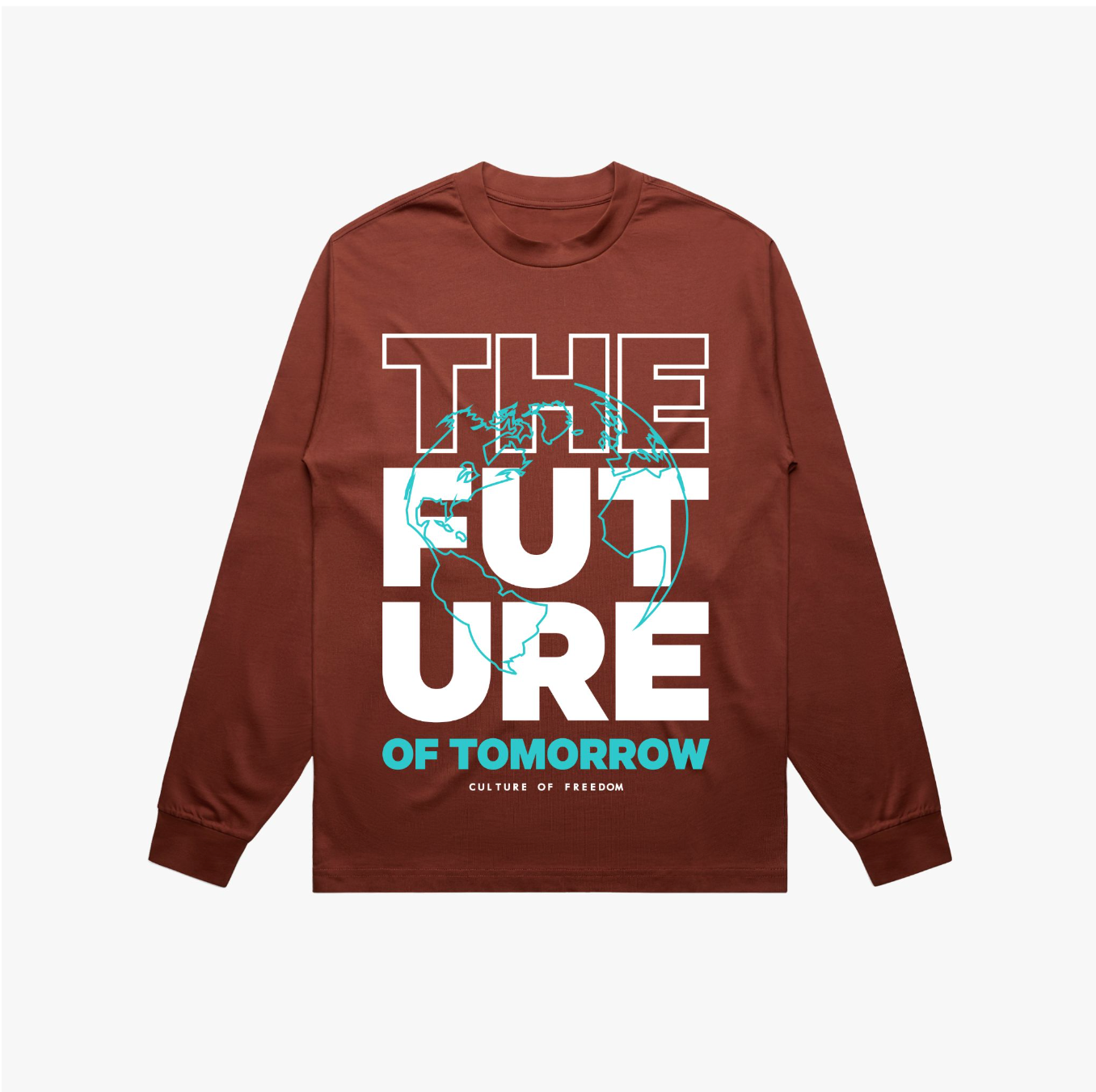 Future Of Tomorrow Long Sleeve | Clay