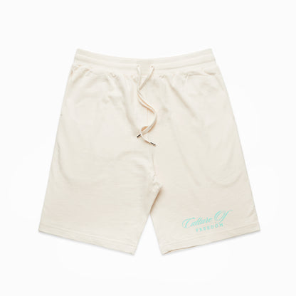 Signature Shorts | Ecru & Mint