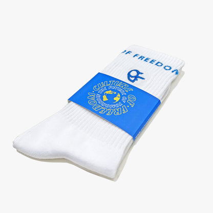 The Horizon Socks • Morning Blue