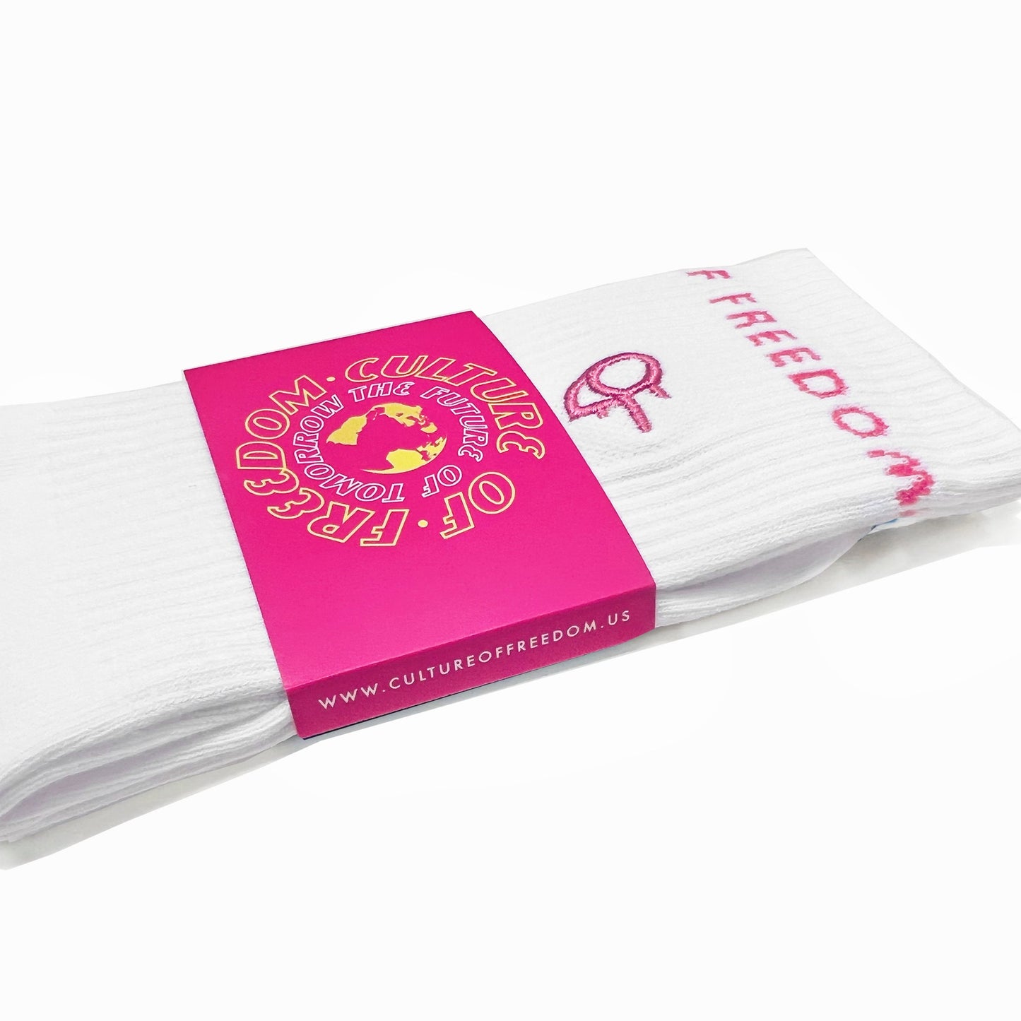 The Horizon Socks • Sunset Pink